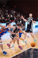 24. kolo Tipos SBL: BC Prievidza - BKM Lučenec 113:64 (Vladimír Králik)