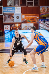 24. kolo Tipos SBL: BC Prievidza - BKM Lučenec 113:64 (Vladimír Králik)