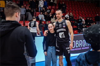 24. kolo Tipos SBL: BC Prievidza - BKM Lučenec 113:64 (Vladimír Králik)