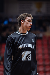 27. kolo Tipos SBL: BC Prievidza - Nitra Blue Wings 93:89 (Vladimír Králik)