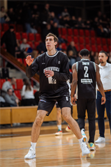 27. kolo Tipos SBL: BC Prievidza - Nitra Blue Wings 93:89 (Vladimír Králik)