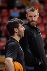 27. kolo Tipos SBL: BC Prievidza - Nitra Blue Wings 93:89 (Vladimír Králik)
