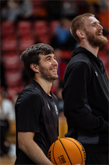 27. kolo Tipos SBL: BC Prievidza - Nitra Blue Wings 93:89 (Vladimír Králik)