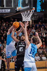 27. kolo Tipos SBL: BC Prievidza - Nitra Blue Wings 93:89 (Vladimír Králik)