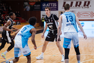 27. kolo Tipos SBL: BC Prievidza - Nitra Blue Wings 93:89 (Vladimír Králik)