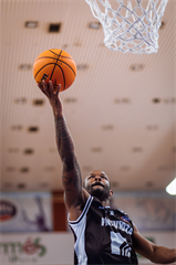 27. kolo Tipos SBL: BC Prievidza - Nitra Blue Wings 93:89 (Vladimír Králik)