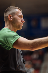 27. kolo Tipos SBL: BC Prievidza - Nitra Blue Wings 93:89 (Vladimír Králik)
