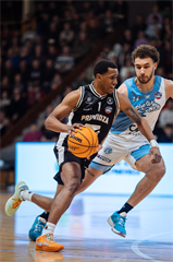 27. kolo Tipos SBL: BC Prievidza - Nitra Blue Wings 93:89 (Vladimír Králik)