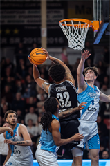 27. kolo Tipos SBL: BC Prievidza - Nitra Blue Wings 93:89 (Vladimír Králik)