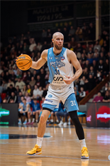 27. kolo Tipos SBL: BC Prievidza - Nitra Blue Wings 93:89 (Vladimír Králik)