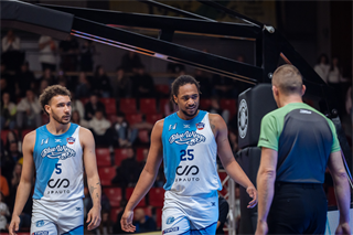 27. kolo Tipos SBL: BC Prievidza - Nitra Blue Wings 93:89 (Vladimír Králik)