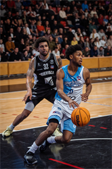 27. kolo Tipos SBL: BC Prievidza - Nitra Blue Wings 93:89 (Vladimír Králik)