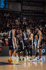 27. kolo Tipos SBL: BC Prievidza - Nitra Blue Wings 93:89 (Vladimír Králik)