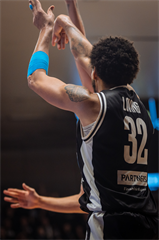 27. kolo Tipos SBL: BC Prievidza - Nitra Blue Wings 93:89 (Vladimír Králik)