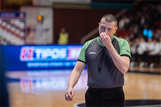 27. kolo Tipos SBL: BC Prievidza - Nitra Blue Wings 93:89 (Vladimír Králik)