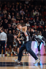 27. kolo Tipos SBL: BC Prievidza - Nitra Blue Wings 93:89 (Vladimír Králik)