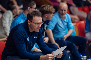 27. kolo Tipos SBL: BC Prievidza - Nitra Blue Wings 93:89 (Vladimír Králik)