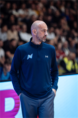 27. kolo Tipos SBL: BC Prievidza - Nitra Blue Wings 93:89 (Vladimír Králik)