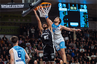 27. kolo Tipos SBL: BC Prievidza - Nitra Blue Wings 93:89 (Vladimír Králik)