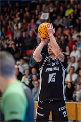 27. kolo Tipos SBL: BC Prievidza - Nitra Blue Wings 93:89 (Vladimír Králik)