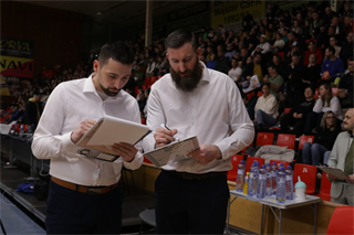 27. kolo Tipos SBL: BC Prievidza - Nitra Blue Wings 93:89 (Ladislav Szibilla)