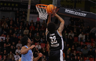 27. kolo Tipos SBL: BC Prievidza - Nitra Blue Wings 93:89 (Ladislav Szibilla)