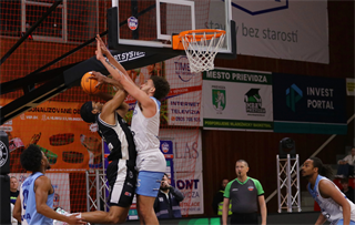 27. kolo Tipos SBL: BC Prievidza - Nitra Blue Wings 93:89 (Ladislav Szibilla)
