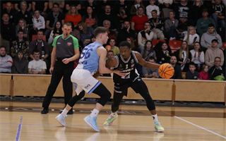 27. kolo Tipos SBL: BC Prievidza - Nitra Blue Wings 93:89 (Ladislav Szibilla)