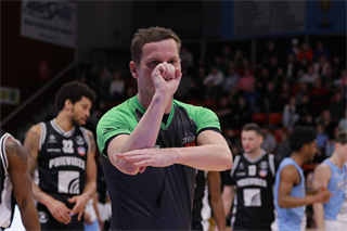 27. kolo Tipos SBL: BC Prievidza - Nitra Blue Wings 93:89 (Ladislav Szibilla)
