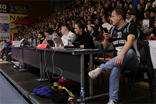 27. kolo Tipos SBL: BC Prievidza - Nitra Blue Wings 93:89 (Ladislav Szibilla)