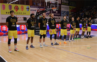 28. kolo Tipos SBL: BC Prievidza - Inter Bratislava 84:83 (Ladislav Szibilla)	