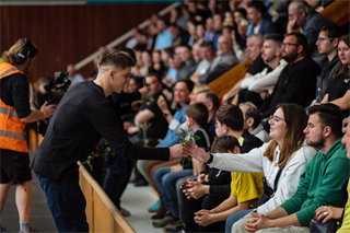 32. kolo Tipos SBL: BC Prievidza - Iskra Svit 100:77 (Vladimír Králik)	