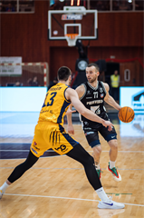 32. kolo Tipos SBL: BC Prievidza - Iskra Svit 100:77 (Vladimír Králik)	