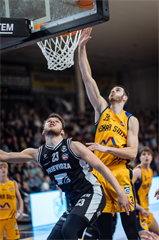 32. kolo Tipos SBL: BC Prievidza - Iskra Svit 100:77 (Vladimír Králik)	