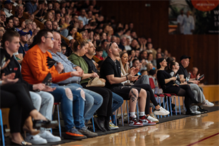 1. zápas štvrťfinále Tipos SBL: BC Prievidza - Nitra Blue Wings 87:76 (Vladimír Králik)	