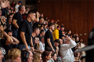 3. zápas štvrťfinále Tipos SBL: BC Prievidza - Nitra Blue Wings 74:77 (Vladimír Králik)