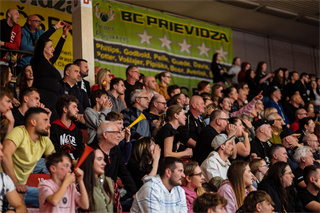 3. zápas štvrťfinále Tipos SBL: BC Prievidza - Nitra Blue Wings 74:77 (Vladimír Králik)