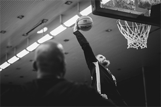 5. zápas štvrťfinále Tipos SBL: BC Prievidza - Nitra Blue Wings 84:87 (Vladimír Králik)	