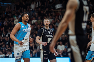 5. zápas štvrťfinále Tipos SBL: BC Prievidza - Nitra Blue Wings 84:87 (Vladimír Králik)	
