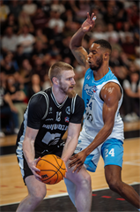 5. zápas štvrťfinále Tipos SBL: BC Prievidza - Nitra Blue Wings 84:87 (Vladimír Králik)	