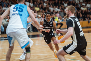 5. zápas štvrťfinále Tipos SBL: BC Prievidza - Nitra Blue Wings 84:87 (Vladimír Králik)	