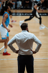 5. zápas štvrťfinále Tipos SBL: BC Prievidza - Nitra Blue Wings 84:87 (Vladimír Králik)	