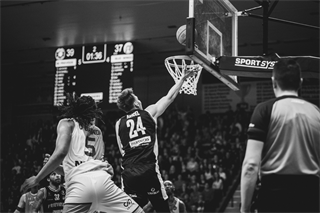 5. zápas štvrťfinále Tipos SBL: BC Prievidza - Nitra Blue Wings 84:87 (Vladimír Králik)	