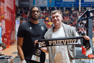 5. zápas štvrťfinále Tipos SBL: BC Prievidza - Nitra Blue Wings 84:87 (Vladimír Králik)	
