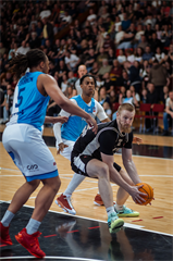 5. zápas štvrťfinále Tipos SBL: BC Prievidza - Nitra Blue Wings 84:87 (Vladimír Králik)	