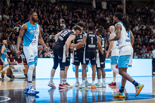 5. zápas štvrťfinále Tipos SBL: BC Prievidza - Nitra Blue Wings 84:87 (Vladimír Králik)	