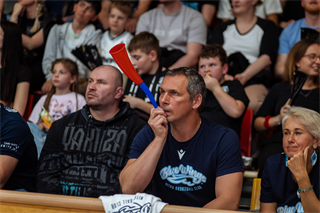 5. zápas štvrťfinále Tipos SBL: BC Prievidza - Nitra Blue Wings 84:87 (Vladimír Králik)	