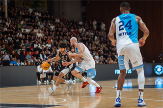 5. zápas štvrťfinále Tipos SBL: BC Prievidza - Nitra Blue Wings 84:87 (Vladimír Králik)	