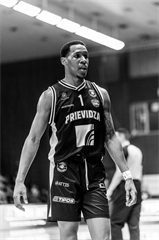 5. zápas štvrťfinále Tipos SBL: BC Prievidza - Nitra Blue Wings 84:87 (Vladimír Králik)	