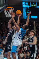 5. zápas štvrťfinále Tipos SBL: BC Prievidza - Nitra Blue Wings 84:87 (Vladimír Králik)	